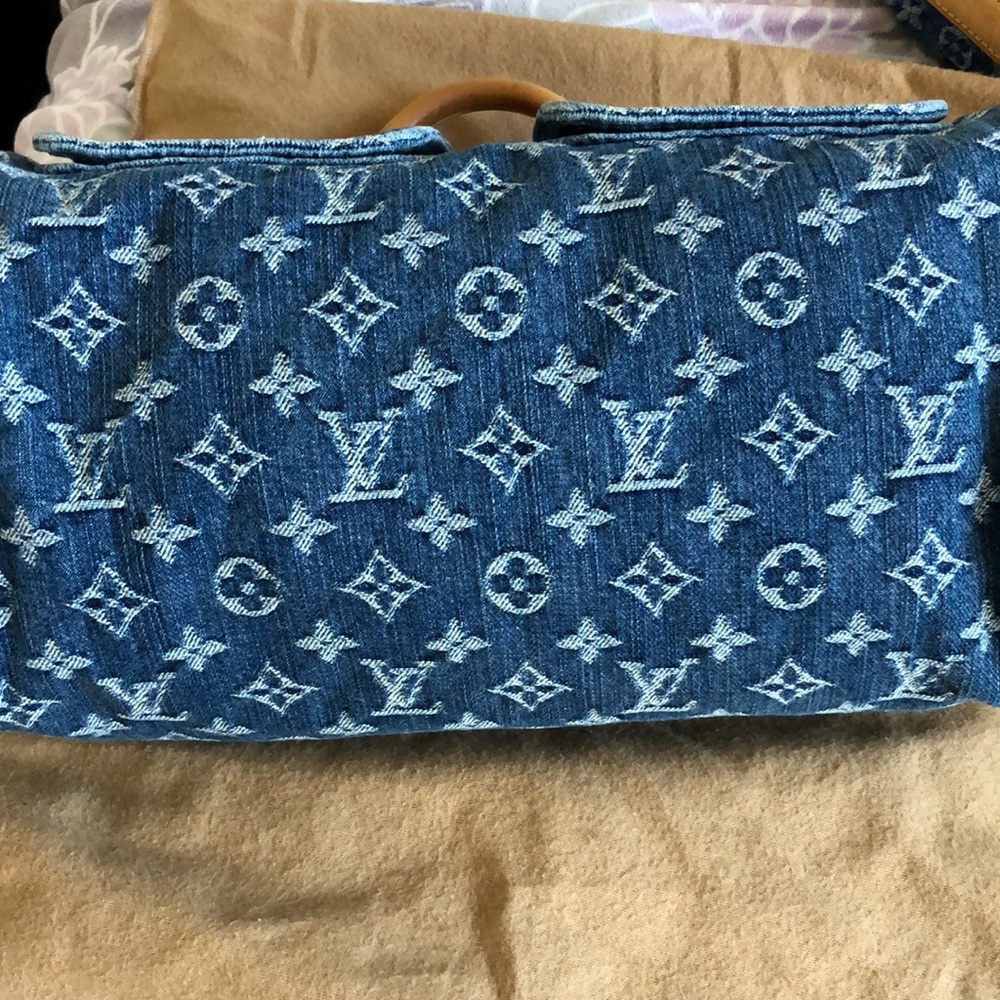 🌸🌸 STUNNING 🌸🌸 Louis Vuitton Denim Neo Speedy - Picture 8 of 16